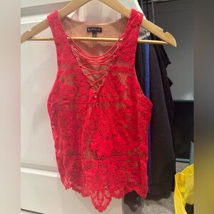 Express Tank Top with Crisscross Front